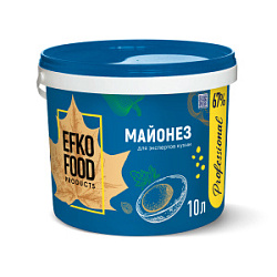 Майонез EFKO FOOD Professional 67%, 10 л