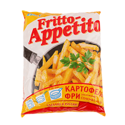 Картофель фри Fritto-Appetito 10 x 10 мм, 2,5 кг