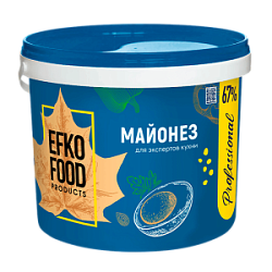Майонез EFKO FOOD Professional 67%, 10 л