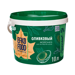 Майонез Оливковый EFKO FOOD Special 67%, 10 л