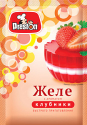 Желе с ароматом клубники Pr.Preston, 50 г