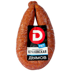 Колбаса Краковская ГОСТ п/к Дымов, 400 г