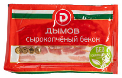 Бекон с/к в нарезке Дымов, 500 г