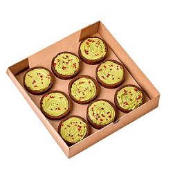 Тарталетка Фисташковая с малиной Десертные Истории, 810 г