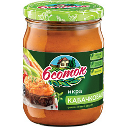 Икра кабачковая 6 соток ст/б, 500 мл