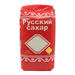 Сахар-песок белый "Русский сахар", 1 кг