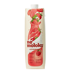 Напиток клубничный на соевой основе Nemoloko, 1 л