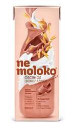 Nemoloko напиток овсяный шоколадный, 200 мл