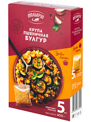 Булгур Мелькруп в пакетиках для варки, 5 х 80 гр