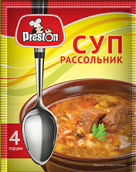 Суп рассольник Pr.Preston, 50 гр