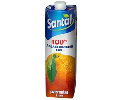Сок Santal Апельсин, 1 л